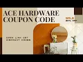 Ace Hardware Coupons Promotions - Get 25 Off 200 Purchase with Discount Code-a2zdiscountcode