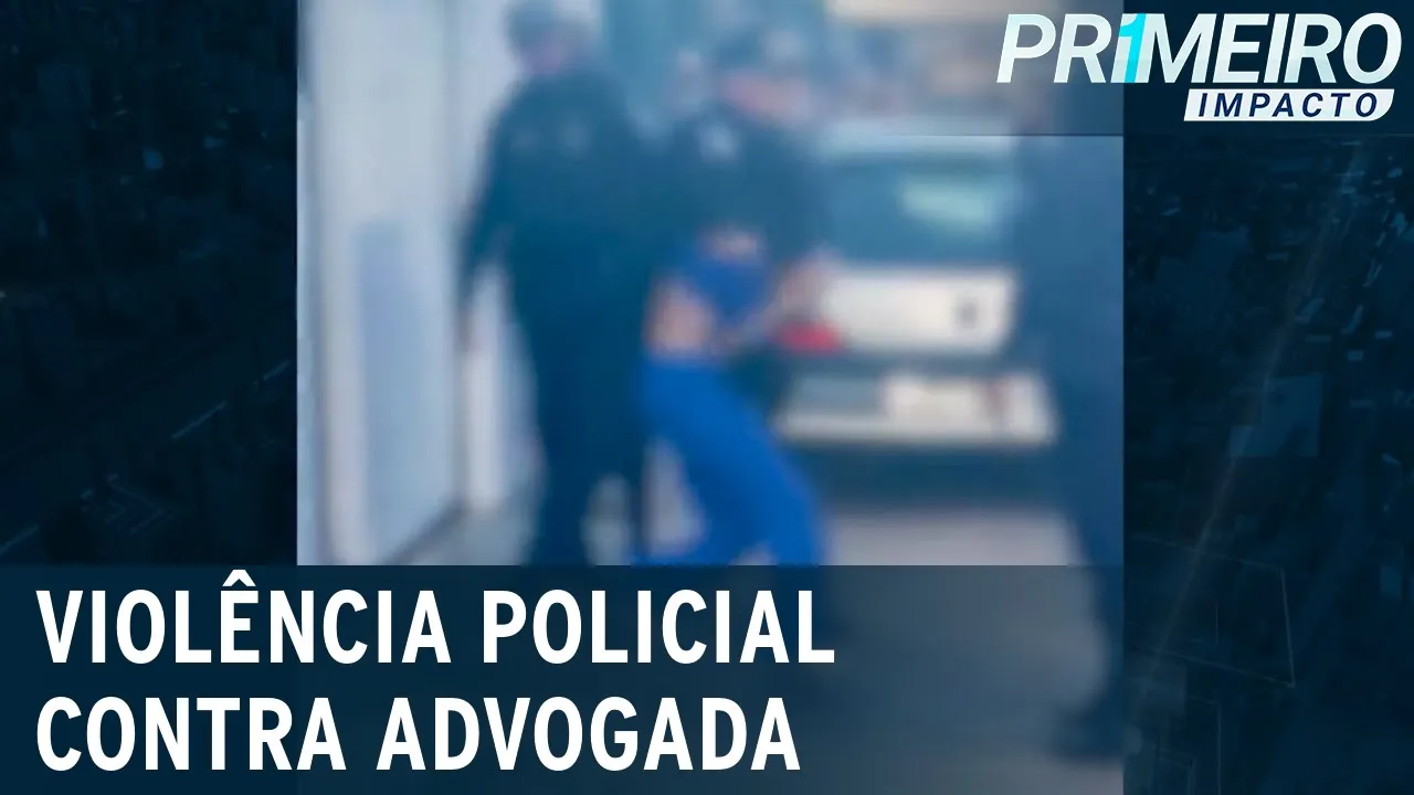 OAB vai apresentar notícia-crime após truculência da PM contra advogada |Primeiro Impacto (08/05/23)