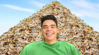 فتحنا اكبر حصالة فلوس بعد ٨ سنين 