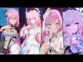 ELYSIA CYRENE GAMEPLAY EVOLUTION - Honkai Impact and Star Rail