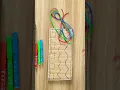 Diy Lacing Board fine motor activity Activities for preschooler