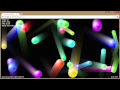 Balls Elastic Collision HTML5 JavaScript
