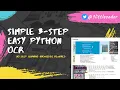 Simple Fast 3-step Python OCR using Deep Learning 40 Languages