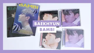 Download Unboxing ♡ Baekhyun 백현 3rd Mini Album Bambi ♡ Photobook Versions and Jewel Case Versions MP3