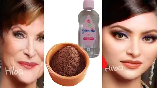 زيت الأطفال والقهوة سيمنحانكِ إطلالة فتاة في السابعة عشرة — حتى لو تجاوزتِ الستين 🌿 — الكولاجين.