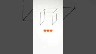 How to Draw a Cube Easily