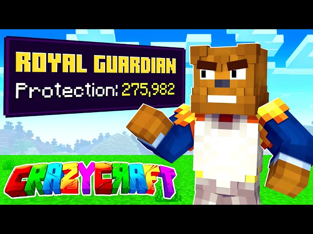 Video: Crafting The Royal Guardian Armor In Minecraft Crazy Craft