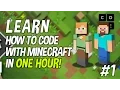 Learn How to code with Minecraft In One Hour Minecraft Hour Of Code Code org