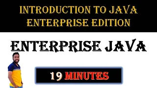 Introduction To Java Enterprise Edition Java EE Chapter 1 Lecture 1 unit 1