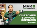 Customer Troubleshooting Scenario with Mak Crank No Start Diagnosis