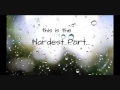 Laura Welsh ft. John Legend - Hardest Part (Lyrics)