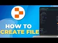 How to Create A File in Replit