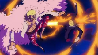 Sanji vs doflamingo everyone is shocked with sanji English Sub