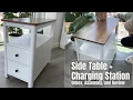 Side Table Charging Station - Amazon Review
