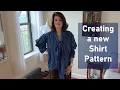 Follow along as I sew this romantic blouse -
