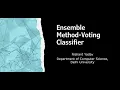 Ensemble Methods - Voting Classifier