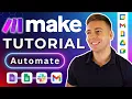 Ultimate Make com Tutorial 2026 Automate Google Sheets Other Apps