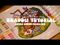 How to color shadows Using Ohuhu markers Tutorial with talking Cozy Cuties by Coco Wyo