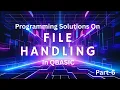 QBASIC Programming Solutions Part 6 A Complete Computer Guide