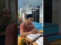 Lagu POV: Mengaji Dengan Ustaz Garang #comedyshorts #comedy