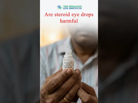 Steroid eye drop - is it safe?