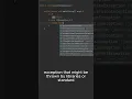 Error handling in - Part 2