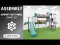 Lifetime Adventure Tunnel Swing Set Lifetime Assembly