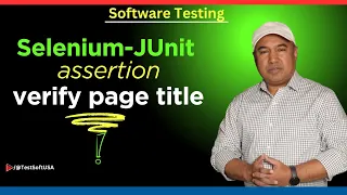 Selenium JUnit Tutorial Verify Page Title for Web Automation