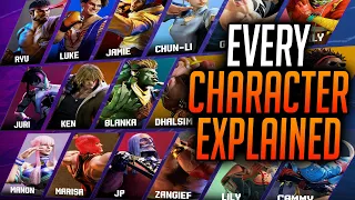 Street Fighter 6 All Characters Explained Playstyle Weaknesses Difficulty