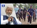 Security Personnel Around Seyi Tinubu Enough To Quell Insurrection In Benin Republic — Soyinka