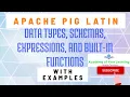 Apache Pig Latin Data Types Schemas Expressions Pig Built-in Functions