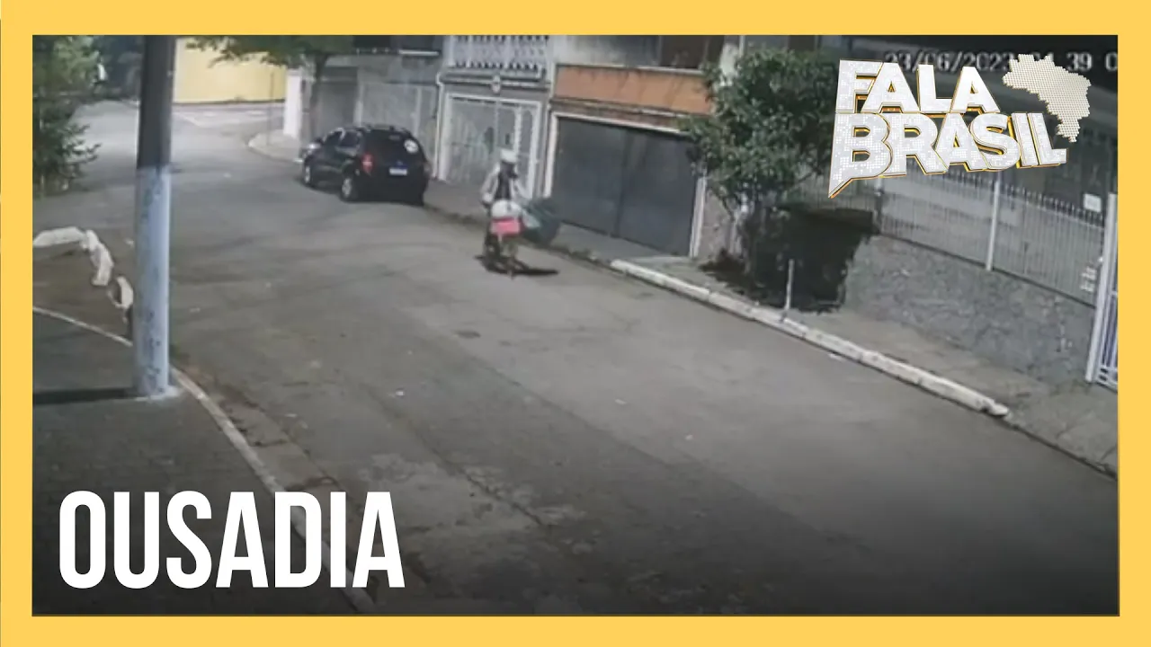 Ladrões roubam câmeras de segurança em São Paulo