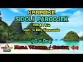 Download Lagu SIDOLI PARGOJEK Karaoke Nada Wanita / Cewek / Anak-Anak (G=Do) | Tioma Trio