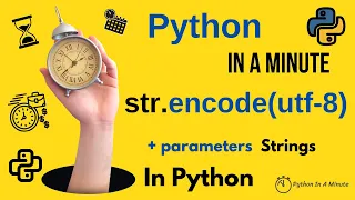 str encode encoding utf-8 errors strict - Encode Python Strings with Specified Encoding