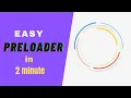 Add a Preloader in HTML and CSS Code Ground