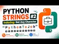 Python String Indexing Explained - Access Characters Negative Index enumerate