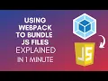 How To Use Webpack To Bundle JS Files 2025