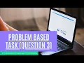 PROBLEM BASED TASK QUESTION 3 FOR SECURITY BASIC