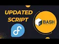 FEDORA Bash Script UPDATED