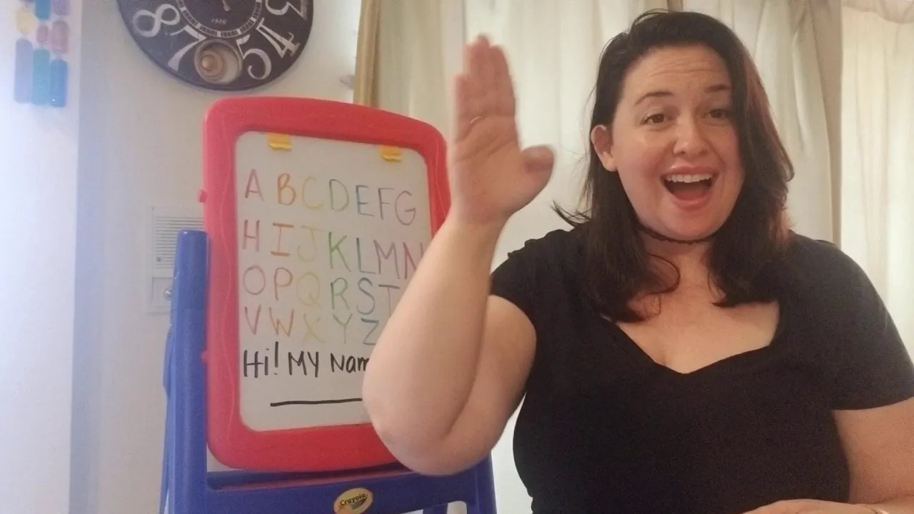 How to finger spell your name (ASL)
