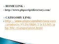File Manipulation Scripts PHP File Manipulation Scripts PHP File Upload Script