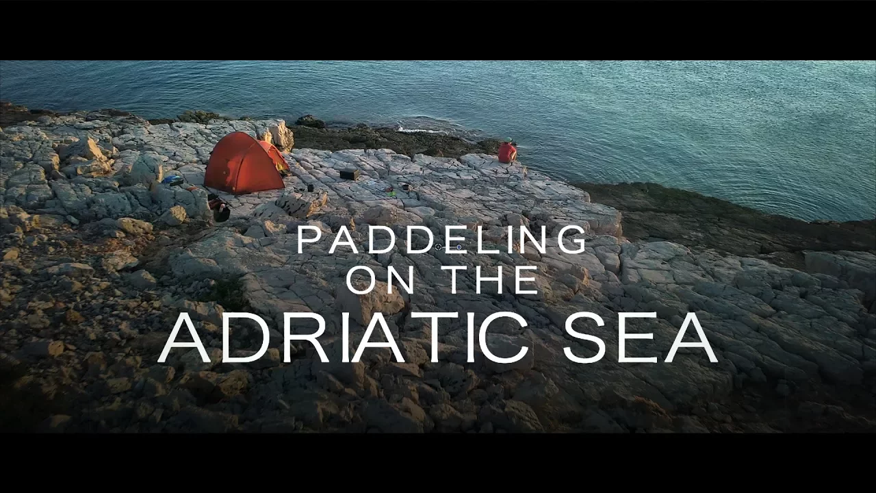 Croatia: paddling on the adriatic sea