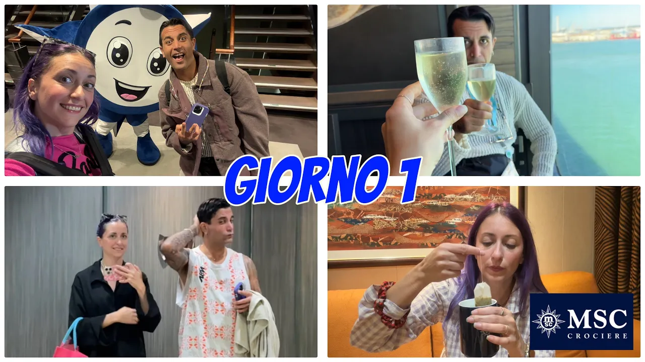 GIORNO 1 su MSC SPLENDIDA Civitavecchia