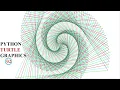 Geometric 3D Optical Illusion Pattern Python Turtle Graphics 02 xRay Pixy