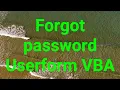 Forgot password UserForm VBA