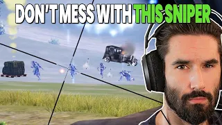 king of sniper amr and mk14 pubg mobile