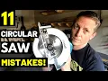 11 WORST CIRCULAR SAW MISTAKES And How To Avoid them DON T DO THESE THINGS