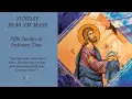 Sunday February 8 - 10 30AM Sunday Mass
