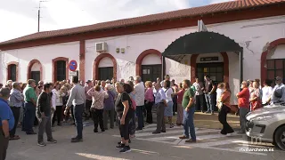 Los ciudadanos se suman a la protesta por el deterioro del servicio ferroviario en Marchena