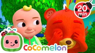 1-2-3 🫣 Let's Play Hide & Seek 🐻 CoComelon Animal Time | Nursery Rhymes